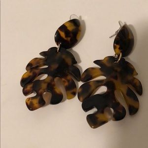Jcrew tortoise earrings